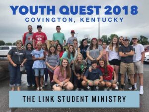 The Link Student Ministry at Youth Quest 2018 in Covington, Kentucky at the ARK Encounter Museum.      