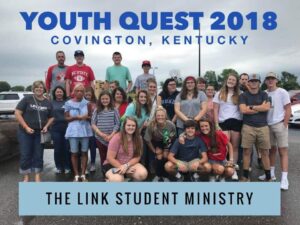 The Link Student Ministry at Youth Quest 2018 in Covington, Kentucky at the ARK Encounter Museum.